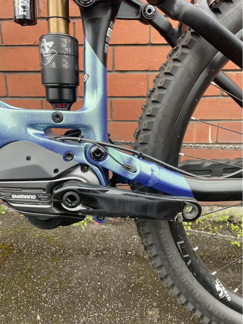 2nd Hand  Merida eOne-Sixty 10k Electric Mountain Bike Large 2021 Sparkling Blue-11